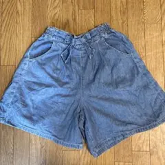 デニム風ハーフパンツ 150サイズ
