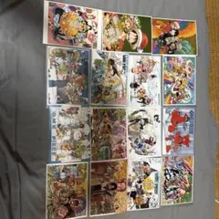 ONE PIECE シーズンズポストカード15枚セット