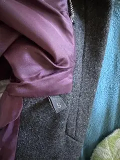 ウールレザーカジュアルジャケット Sサイズ