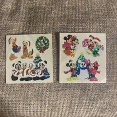 サンディライオン　ミッキー＆フレンズ クリスマス　シール　ステッカー　ホログラム