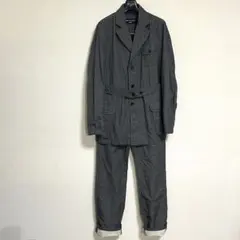 【美品】コムデギャルソンオム　セットアップ　ベルトジャケット　5ポケットパンツ
