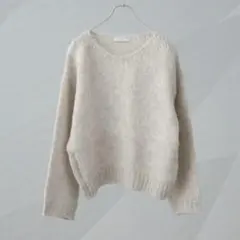 【TRICOTSJEANMARC(トリコ・ジャンマルク】ボートネックニット