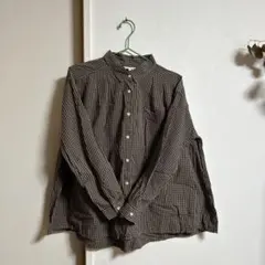 studio CLIP チェック柄 長袖シャツ