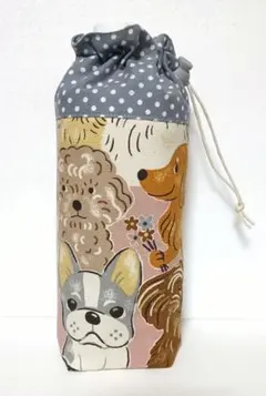 ハンドメイドペットボトルカバー　　　 いろいろワンコ