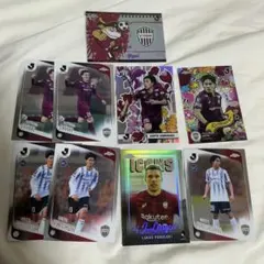 Topps Chrome ヴィッセル神戸 9枚セット　モーヴィ10シリ