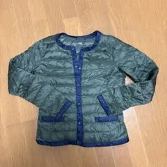 UNIQLO ウルトラライトダウン　S オリーブグリーン＆ネイビー