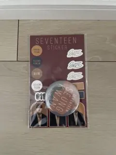 スングァン　缶バッチ　シールセット