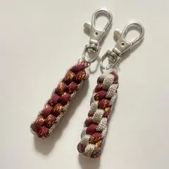 パラコード　ハンドメイド　チャーム　2点　セット