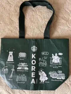 スターバックス　Starbucks　スタバ　韓国限定　エコバッグ