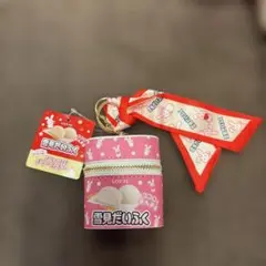 雪見だいふく　スカーフ付チャームポーチ ピンク