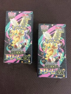 ポケモンカードゲーム MEGA ドリームex 2BOX 新品未開封 シュリンク付
