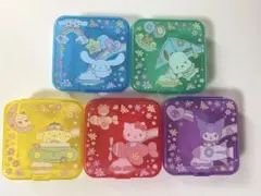 サンリオ　小物ケース　シナモロール　ポチャッコ　ポムポムプリン　キティ　クロミ