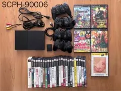 プレイステーション2 SCPH-90006 本体 コントローラー4台 付き