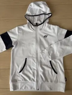 YONEX ウォームアップウェア M ホワイト/ネイビー