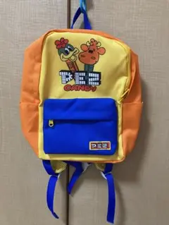 【新品未使用】PEZ ペッツ リュック　キッズ　黄色　オレンジ　動物