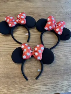 ミニーマウス カチューシャ 3個セット