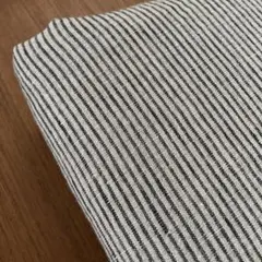 新品未使用】無印良品 リネン麻平織 掛け布団カバー 生成チェック