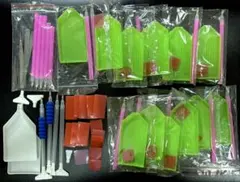 ダイヤモンドアート ツールセット [トレー・ペン・グルー・ピンセット]