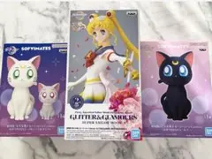 スーパーセーラームーンⅡフィギュア、ルナ、アルテミス＆ダイアナフィギュア