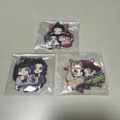 鬼滅の刃キャラクター ラバーストラップ 3個セット