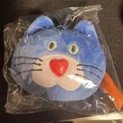 mojojojo フェイスマスコット 青猫