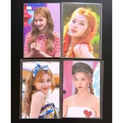 サナ モノグラフ トレカ 4枚 TWICE Monograph フォトカード