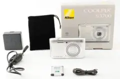 ✨動作確認済み！✨Nikon Coolpix S3700 充電器付き！ 2025年最新】NiKon coolpix s3700 充電器の人気アイテム - メルカリ