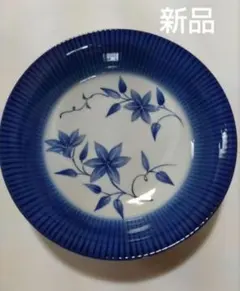 たち吉 藍の花 盛鉢 中皿