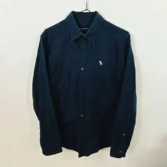 Abercrombie & Fitch ネイビー コットン 長袖シャツ XS