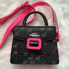 SAMANTHA VEGA 幾何学模様 ショルダーバッグ