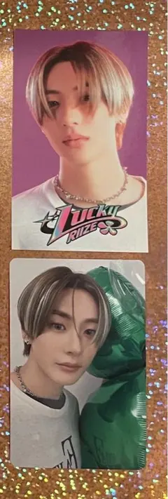 RIIZE lucky 完全生産限定盤 アントン トレカ ステッカー