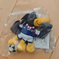 JFA サッカーワールドカップ日本代表 カラッペ＆カララ ぬいぐるみ 未