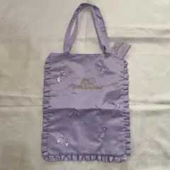 キキララ　エンジョイアイドル　トートバッグ　うす紫　新品未使用