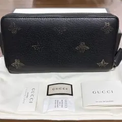 울트라 상태좋음 ‼️ グッチ GUCCI 財布 長財布 ビースター 蜂 ラウンドファスナー