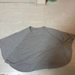 授乳ケープ　授乳カバー　袋付き　グレー　灰色