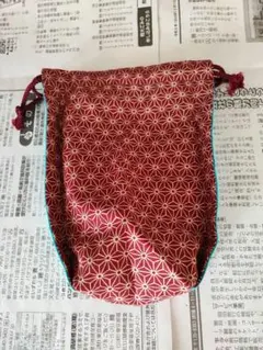 【ハンドメイド】巾着袋 和柄ポーチ