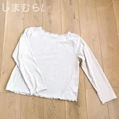 Lサイズ tall by yumi しまむら トップス 長袖 ベージュ