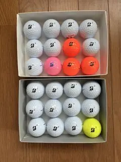 ブリヂストンゴルフボール ロストボール24球プラスα