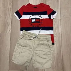 美品【TOMMY HILFIGER】上下セット サイズ92