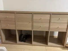 IKEA イケア　KALLAX 送料込　茶色