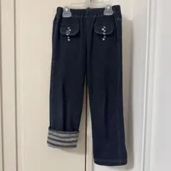 【未使用に近い】familiarファミリア　カジュアルパンツ　ファミちゃん120