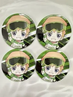 東京リベンジャーズ　あたり付きCan!バッジくじ　スノボ　花垣武道4点セット