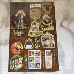 非売品　ブラッククローバー　シール　ステッカー　ブラクロ　アスタ　ユノ