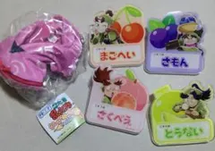 5点セット　忍たま乱太郎　スイパラ　ネームバッジ　ケープキーホルダー