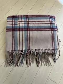 TWEEDMILL ウール100% チェック柄ストール