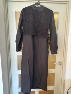 レースベスト レイヤードワンピース -2WAY/ウォッシャブル-