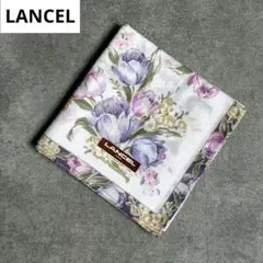LANCEL フラワーパターン ハンカチのサムネイル