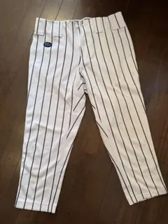 rewardレワード　 野球 パンツ ストライプ　白✖️ネイビー M