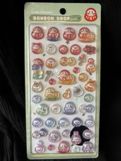 即日発送 新作 ボンボンドロップシール だるま 和柄 新柄 正規品