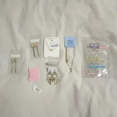 アクセサリー ネックレス ヘアピン イヤリング 可愛い